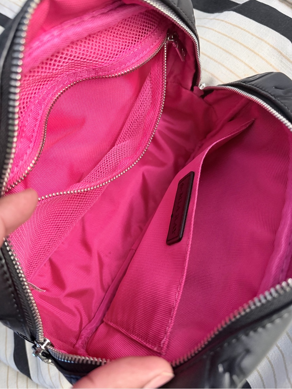 Glamaholic Black Monogram Toiletry Bag - Picture 3 of 5